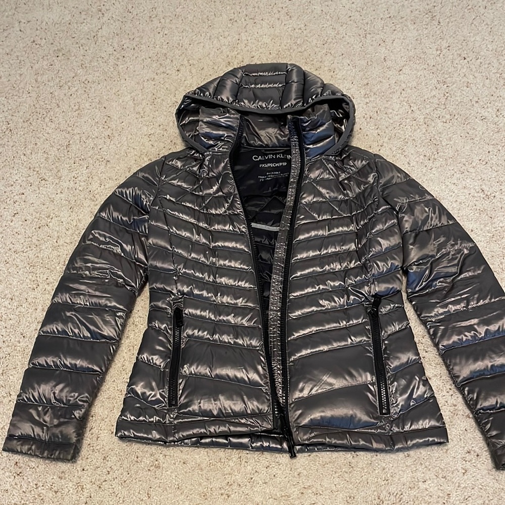 Calvin Klein packable down coat